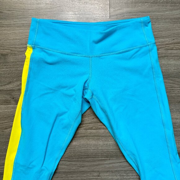 Lululemon Women's Amped Cropped Leggings - Blue - Picture 5 of 7